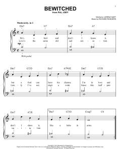 Bewitched von Lorenz Hart (Download) 