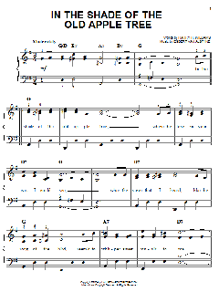 In The Shade Of The Old Apple Tree von Duke Ellington (Download) 