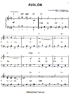 Avalon von Al Jolson (Download) 