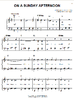 On A Sunday Afternoon von Andrew B. Sterling (Download) 