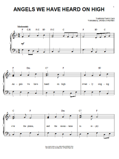 Angels We Have Heard On High von James Chadwick (Download) 