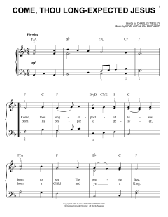 Come, Thou Long-Expected Jesus von Charles Wesley (Download) 
