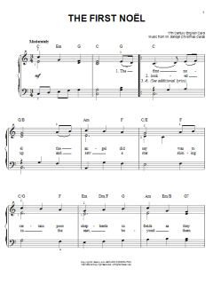 The First Noel von 17th Century English Carol (Download) 