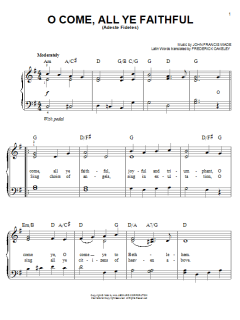 O Come, All Ye Faithful von John Francis Wade (Download) 