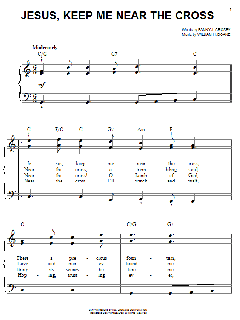 Jesus, Keep Me Near The Cross von Fanny J. Crosby (Download) 