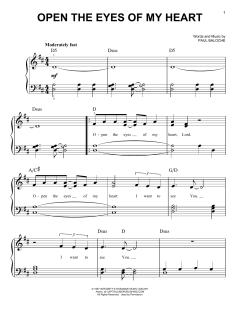 Open The Eyes Of My Heart von Sonicflood (Download) 