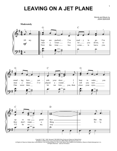 Leaving On A Jet Plane von John Denver (Download) 
