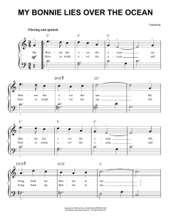 My Bonnie Lies Over The Ocean von Traditional (Download) 
