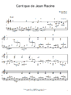 Cantique De Jean Racine von Gabriel Fauré (Download) 