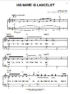 His Name Is Lancelot von Eric Idle (Download) 
