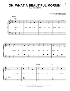 Oh, What A Beautiful Mornin' von Rodgers & Hammerstein (Download) 