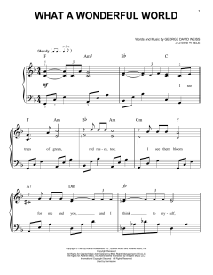 What A Wonderful World von Louis Armstrong (Download) 