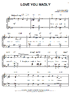Love You Madly von Duke Ellington (Download) 