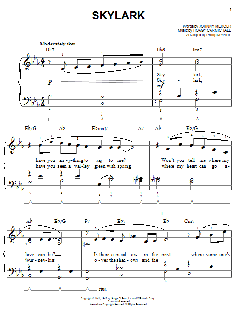 Skylark von Johnny Mercer (Download) 