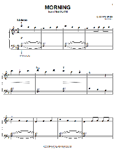 Morning von Edvard Grieg (Download) 