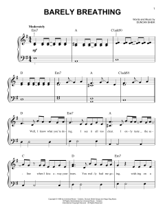 Barely Breathing von Duncan Sheik (Download) 