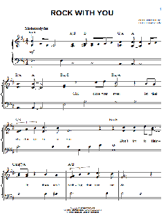 Rock With You von Michael Jackson (Download) 