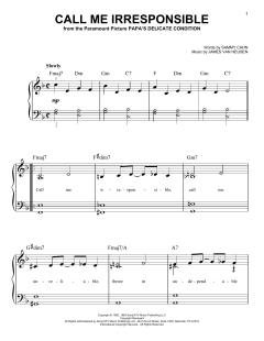 Call Me Irresponsible von Frank Sinatra (Download) 