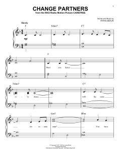 Change Partners von Irving Berlin (Download) 