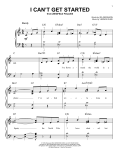 I Can't Get Started With You von Ira Gershwin (Download) 