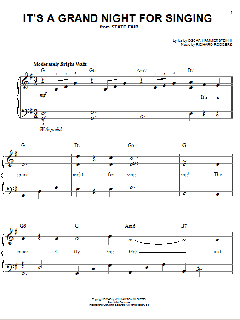 It's A Grand Night For Singing von Rodgers & Hammerstein (Download) 