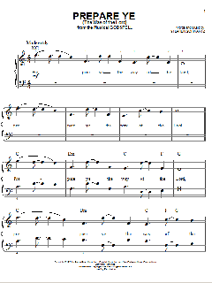 Prepare Ye (The Way Of The Lord) von Stephen Schwartz (Download) 