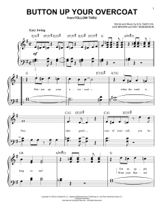 Button Up Your Overcoat von Ruth Etting (Download) 