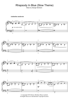 Rhapsody In Blue (Slow Theme) von George Gershwin (Download) 