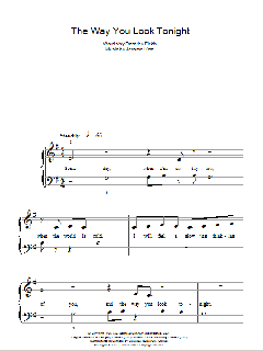 The Way You Look Tonight von Jerome Kern (Download) 