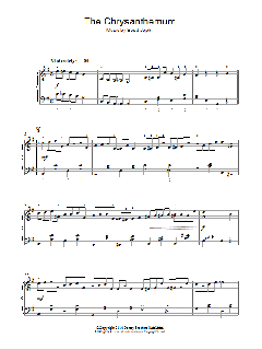 The Chrysanthemum von Scott Joplin (Download) 