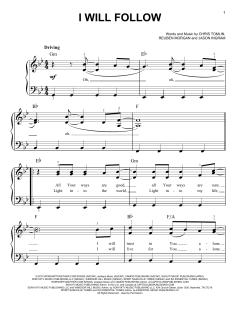 I Will Follow von Chris Tomlin (Download) 