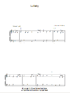 Lullaby von Johannes Brahms (Download) 