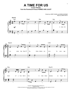 A Time For Us (Love Theme) von Nino Rota (Download) 