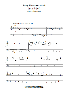 Baby Elephant Walk von Henry Mancini (Download) 