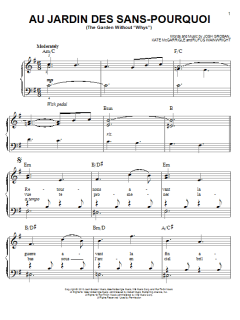 Au Jardin Des Sans-Pourquoi von Josh Groban (Download) 