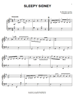 Sleepy Sidney von Archie W. Scheu (Download) 