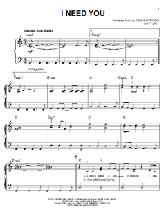 I Need You von LeAnn Rimes (Download) 