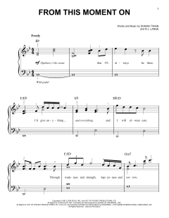 From This Moment On von Shania Twain (Download) 