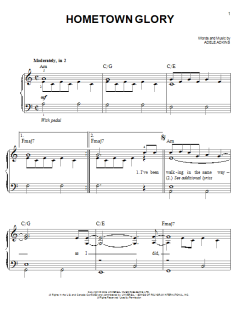 Hometown Glory von Adele (Download) 