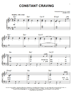 Constant Craving von K.D. Lang (Download) 