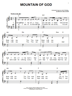 Mountain of God von Mac Powell (Download) 