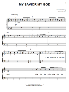 My Savior My God von Aaron Shust (Download) 