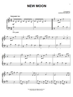 New Moon von Alexandre Desplat (Download) 