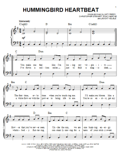 Hummingbird Heartbeat von Katy Perry (Download) 