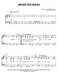 Monster Mash von Bobby Pickett (Download) 