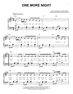 One More Night von Maroon 5 (Download) 