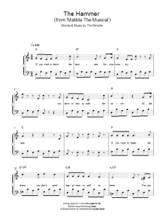 The Hammer ('From Matilda The Musical') von Tim Minchin (Download) 