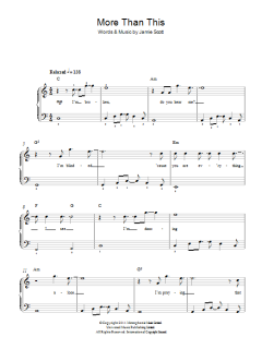 More Than This von One Direction (Download) 