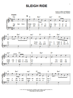 Sleigh Ride von Leroy Anderson (Download) 