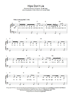 Hips Don't Lie von Shakira (Download) 